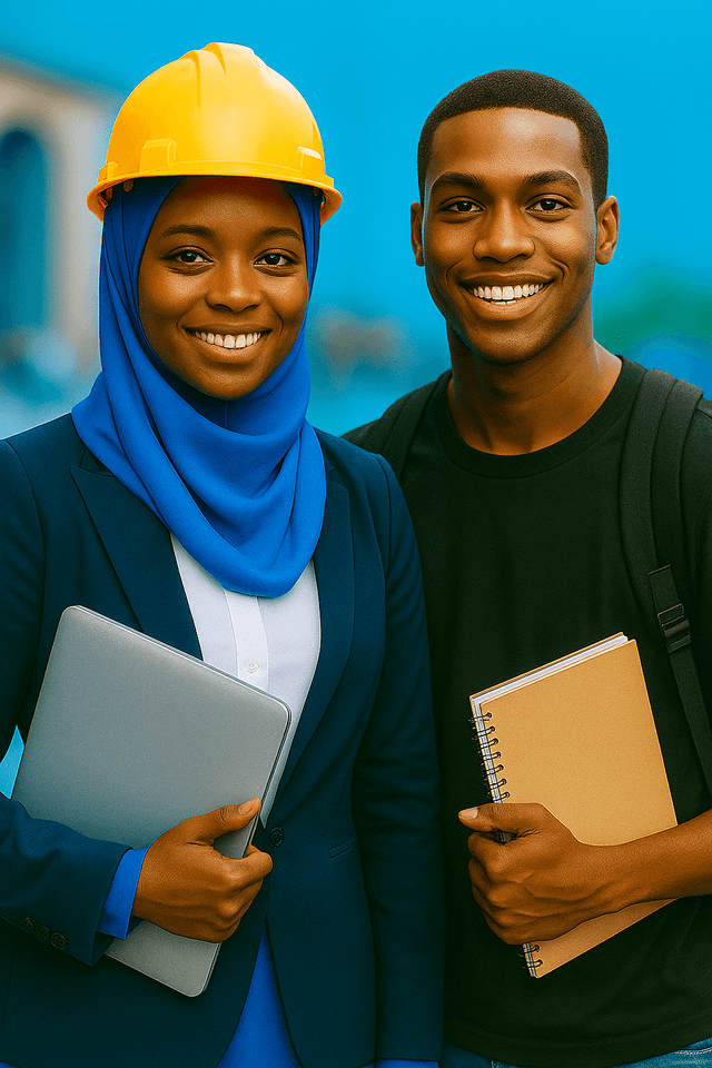 Engineer in Hijab